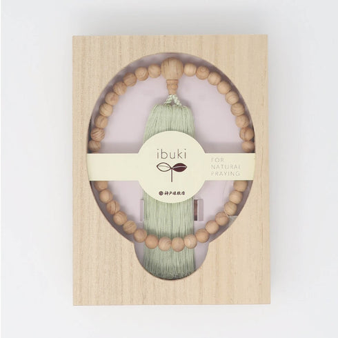 【念珠】ibuki 熊野ヒノキ ibuki 本絹 SN001