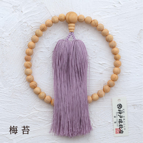 【念珠】ibuki 熊野ヒノキ ibuki 本絹 SN001