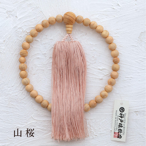 【念珠】ibuki 熊野ヒノキ ibuki 本絹 SN001