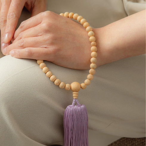 【念珠】ibuki 熊野ヒノキ ibuki 本絹 SN001