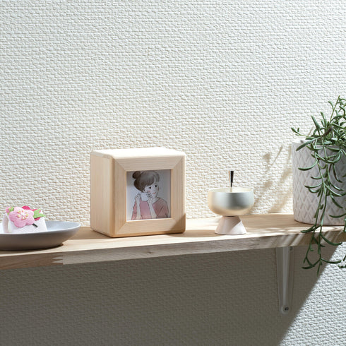 【ミニ骨壷・その他】こゆりシリーズ 想い出箱 100角 T002