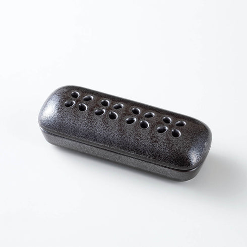 【お道具/香炉】有田焼 寝かせる線香皿 お線香セット SB70