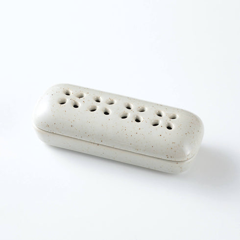 【お道具/香炉】有田焼 寝かせる線香皿 お線香セット SB70