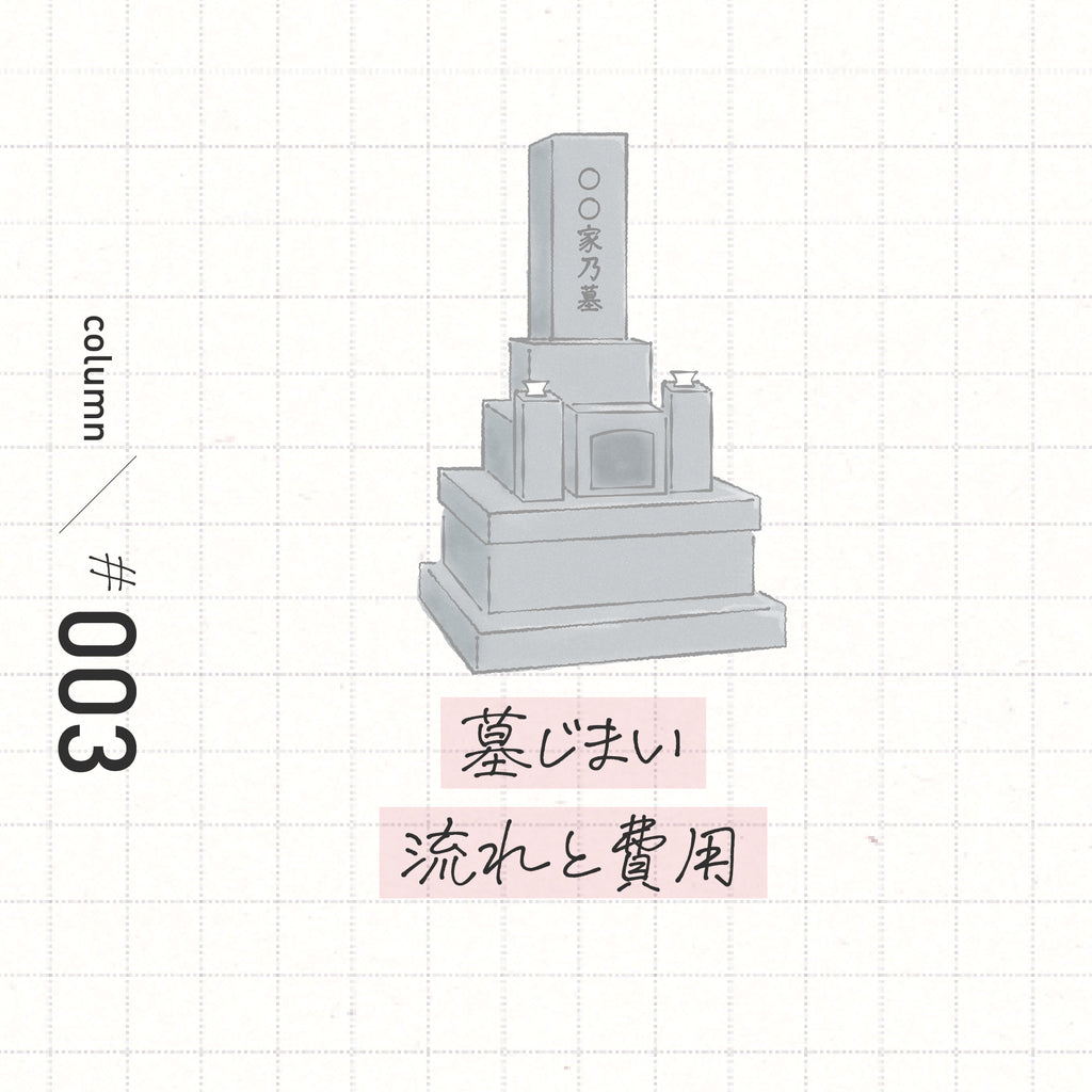 墓じまいとは？ 基本的な流れと費用