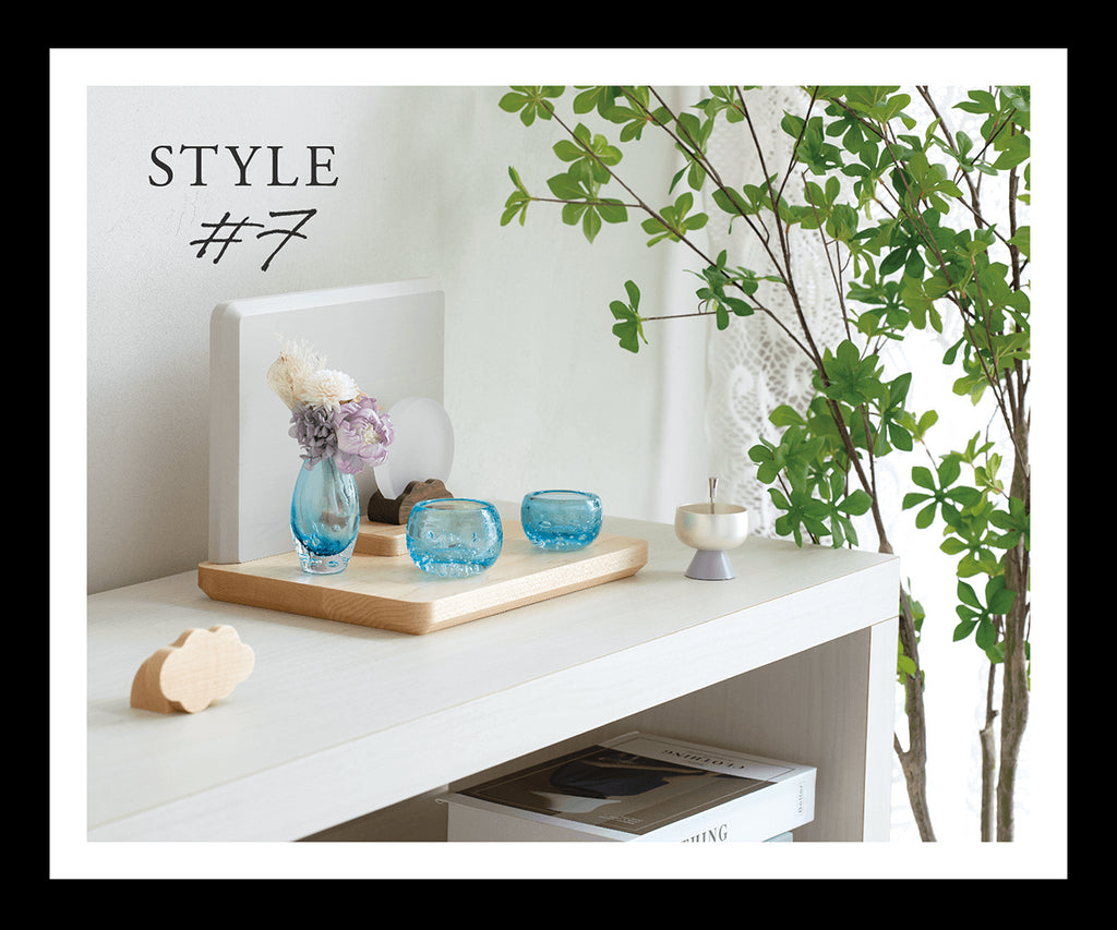 淡くやわらかな色が溶けあった<br>静けさの中に、ひとしずくの清涼感　