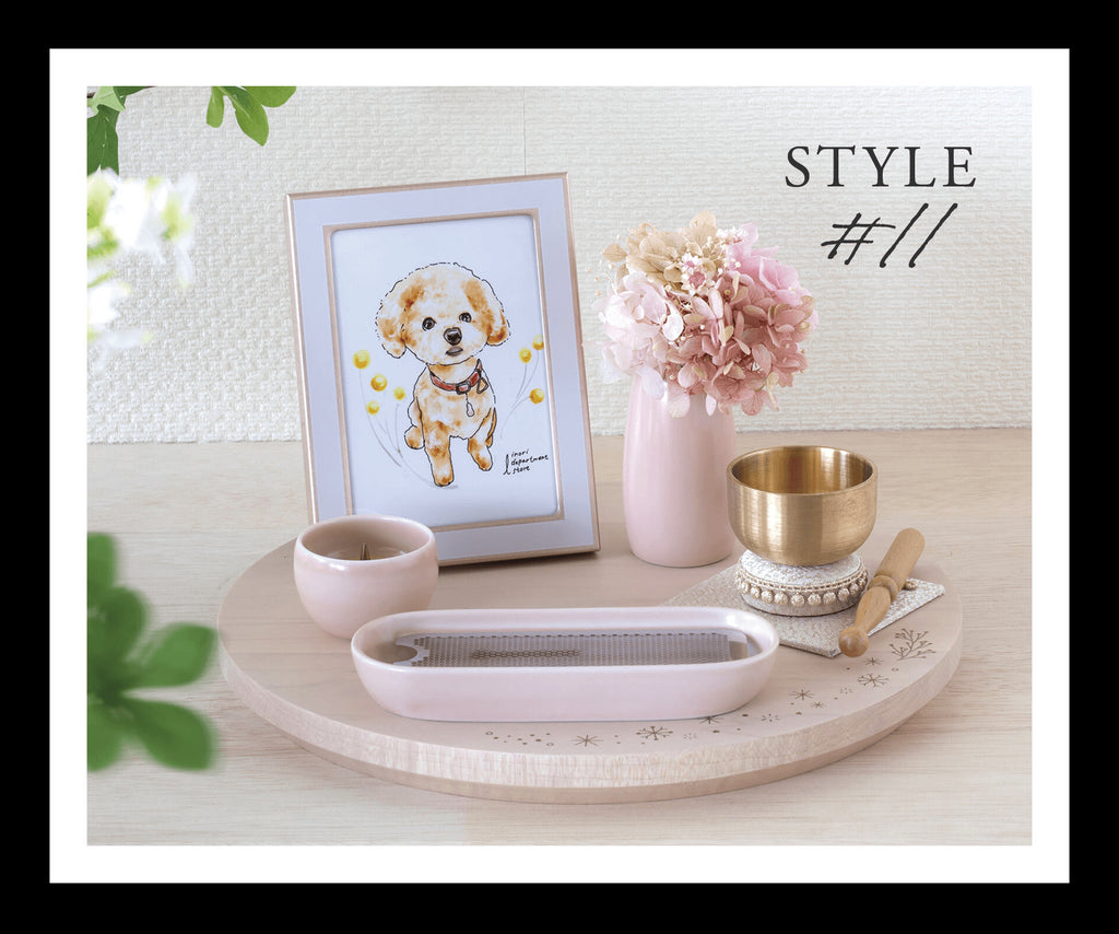 お空の子へ想いを届ける<br>やわらかな供養コーディネート