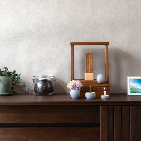 【ミニ仏壇】HIKARI  ひかり ナチュラルウッド　M009