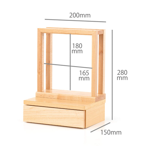 【ミニ仏壇】HIKARI  ひかり ナチュラルウッド　M009