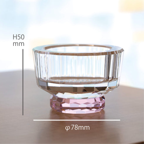 【お道具／香炉】心結　クリスタルピンク　香炉　SB21