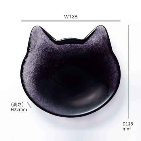 【お供え皿】猫　小皿　SB100｜初盆・新盆・お盆飾り・お盆準備