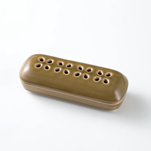 【お道具／香炉】有田焼　寝かせる線香皿　お線香セット  SB70